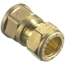 Overgangsmuffe til kobberrør/PEX 1/2" x 15 mm